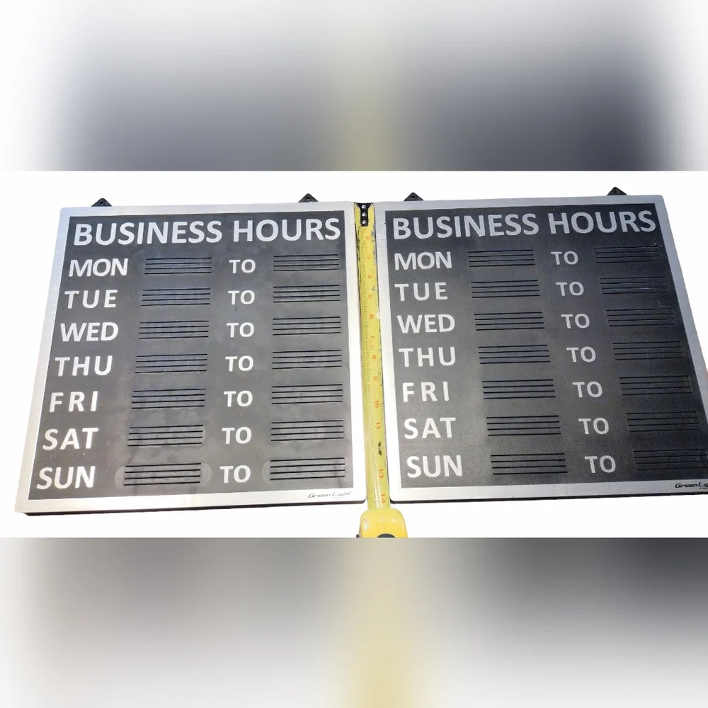 Business Hours Sign Bundle